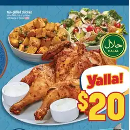 Marché Adonis Halal Trio Grilled Chicken offer