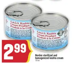 Marché Adonis Nordex sterilized and homogenized keshta cream offer