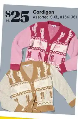 Giant Tiger Cardigan offer