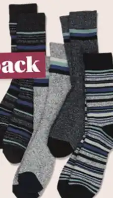 Giant Tiger Men's Thermal Socks offer