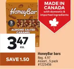 Giant Tiger HoneyBar Bars offer