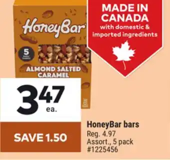 Giant Tiger HoneyBar Bars offer