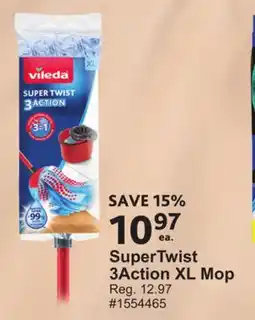 Giant Tiger SuperTwist 3Action XL Mop offer