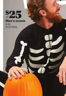 Giant Tiger Men's onesie offer
