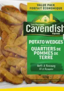 Giant Tiger Cavendish Farms potato wedges offer