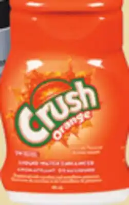 Giant Tiger Crush water enhancer offer