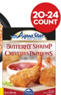 Giant Tiger Aqua Star frozen shrimp offer