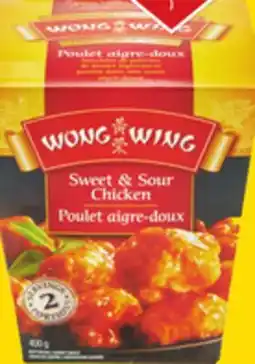 Giant Tiger Wong Wing frozen appetizers offer