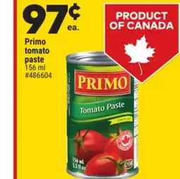 Giant Tiger Primo tomato paste offer