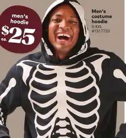 Giant Tiger Men's costume hoodie offer