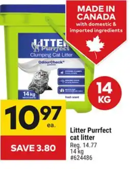 Giant Tiger Litter Purrfect cat litter offer