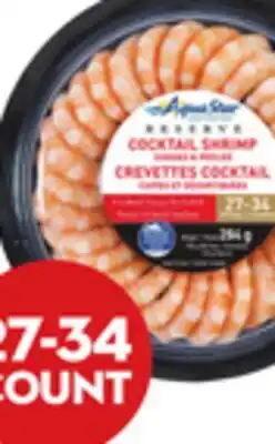 Giant Tiger Aqua Star shrimp ring offer