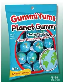 Showcase GummiYums Planet Gummies offer