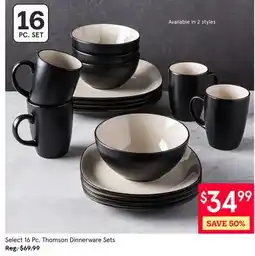 Kitchen Stuff Plus Select 16 Pc. Thomson Dinnerware Sets offer