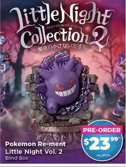 Showcase Little Night Collection Pokemon Re-ment Little Night Vol. 2 offer