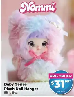 Showcase Baby Series Plush Doll Hanger offer