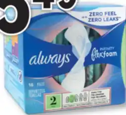 Familiprix ALWAYS Selected products offer
