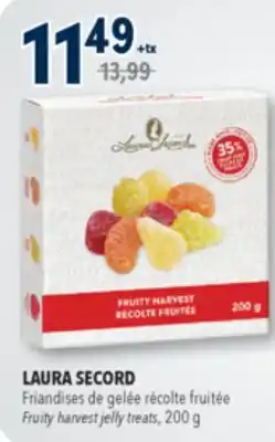 Familiprix LAURA SECORD, Fruity harvest jelly treats, 200 g offer
