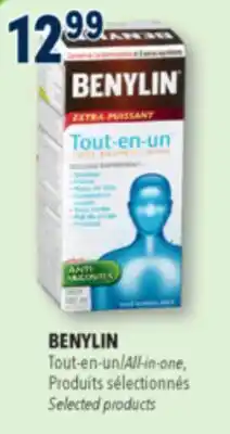 Familiprix BENYLIN All-in-one Selected products offer