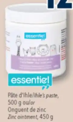 Familiprix Essentiel Ihle's paste offer