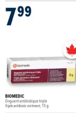 Familiprix BIOMEDIC Triple antibiotic ointment, 15g offer