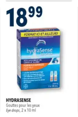 Familiprix HYDRASENSE Eye drops offer