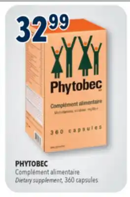 Familiprix PHYTOBEC, Dietary supplement, 360 capsules offer
