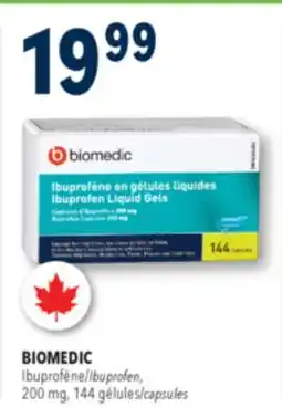 Familiprix BIOMEDIC Ibuprofen 200mg, 144 capsules offer