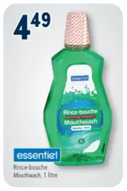 Familiprix ESSENTIEL, Mouthwash, 1litre offer