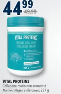 Familiprix VITAL PROTEINS Marine collagen unflavoured offer