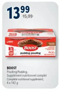 Familiprix BOOST, Pudding, Complete nutritional supplement, 4 x 142 g offer