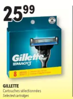 Familiprix GILLETTE, Selected cartridges offer