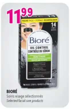 Familiprix BIORÉ Selected facial care products offer