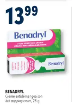 Familiprix BENADRYL Itch stopping cream, 28g offer