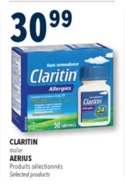 Familiprix CLARITIN or AERIUS Selected products offer