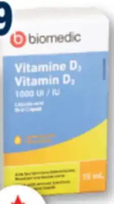 Familiprix BIOMEDIC On selected natural products offer