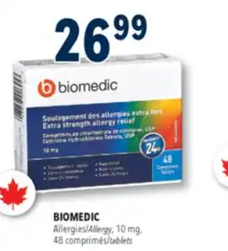 Familiprix BIOMEDIC, Allergy, 10mg, 48tablets offer