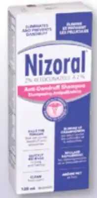 Familiprix NIZORAL, Anti-dandruff shampoo, 120 ml or Conditioner, 278 ml offer