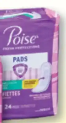 Familiprix POISE, Pads or liners, selected sizes offer