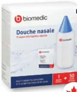Familiprix BIOMEDIC, 1 bottle + 50 packets of sinus rinse offer