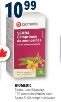 Familiprix BIOMEDIC, Senna, Laxative, 100 tablets offer