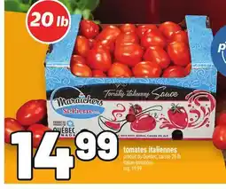 Metro TOMATES ITALIENNES | ITALIAN TOMATOES offer