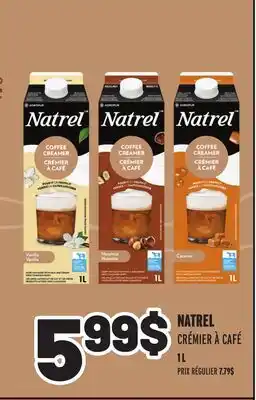 Metro NATREL CRÉMIER À CAFÉ offer