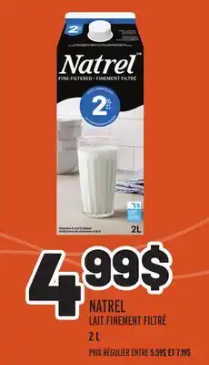Metro LAIT FINEMENT FILTRÉ PRIX offer