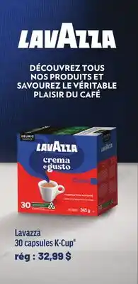 Metro 30 CAPSULES K-CUP LAVAZZA offer