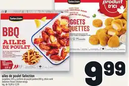 Metro AILES DE POULET SELECTION | SELECTION FROZEN CHICKEN WINGS offer