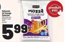 Metro BÂTONNETS DE FROMAGE SELECTION | SELECTION CHEESE STICKS offer