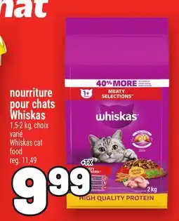 Metro NOURRITURE POUR CHATS WHISKAS | WHISKAS CAT FOOD offer