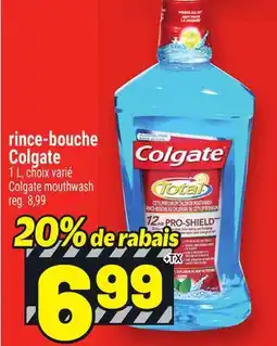 Metro RINCE-BOUCHE COLGATE | COLGATE MOUTHWASH offer