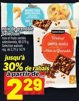 Metro NOIX DE GRENOBLE SELECTION | SELECTION WALNUTS offer